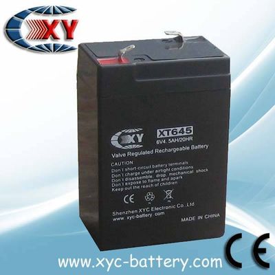 6V4.5AH maintenance free battery