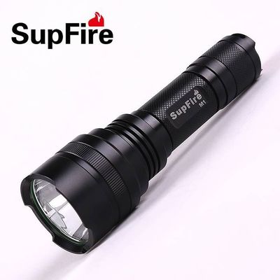 Low price and high-quality LED rechargeable household flashlight SupFire M1 with AAA battery support