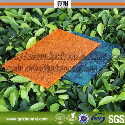 Diamond Embossed Polycarbonate Sheet/embossed Lexan For Decoration