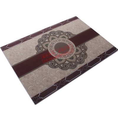 High quality rubber backing floor mat