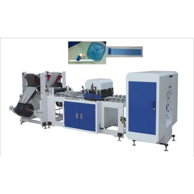 Full Auto Rolled Plastic Garbage Bag Machine Without Paper Core