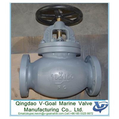 Marine JIS standard cast iron valve F7305