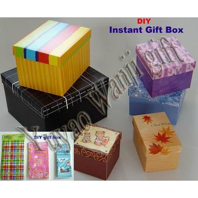 instant DIY gift box