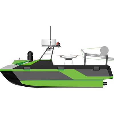 Autonomous Hydrographic Survey Vehicle Oceanographic Survey Ships Measurements Boat supplier from Ch