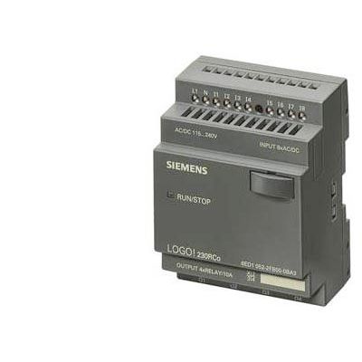 SIEMENS PLC LOGO 12/24RC0 6ED1052-2MD00-0BA6,8IN 4OUT,without display