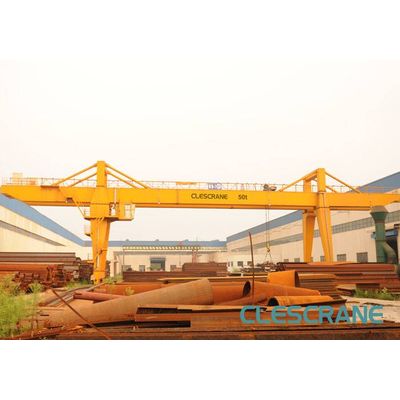CWG Series Double Girder Gantry Cranes with Electric Winch