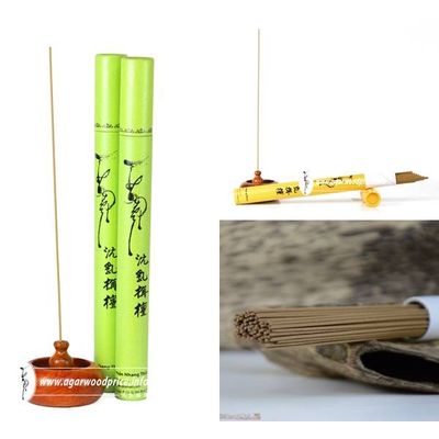 Incense without bamboo stick for Meditation, Yoga, Relax - Incense from Pure Agarwood Powder