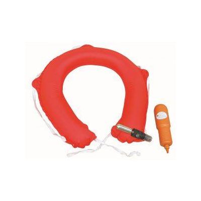 Inflatable lifesaving buoy Ring