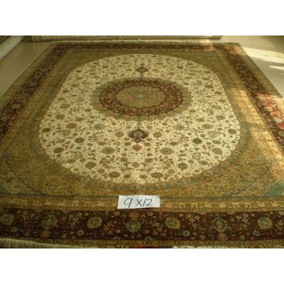 100% handmade silk carpet(www.carpetsilk.com)