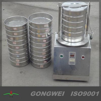 Food grade vibrating sieving test sieve for food powder