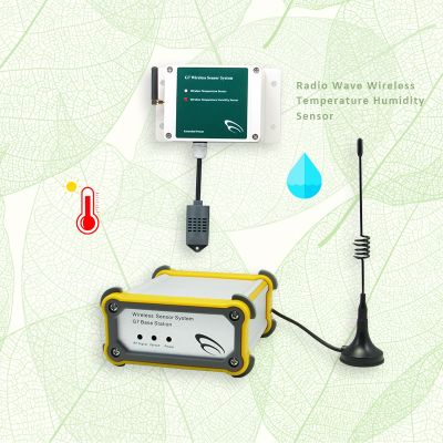 Radio Wave Wireless Temperature Humidity Sensor