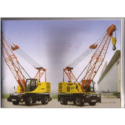 sell sany 70 tons truck mounted crane and tyre crane