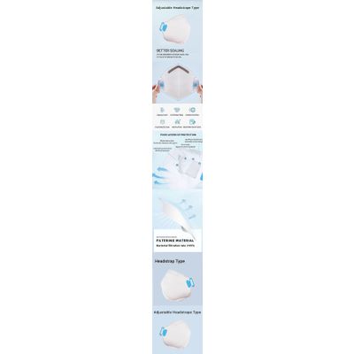 Surgical Mask FFP2 EN14683 Type IIR with CE Certified (400pcs/Carton)