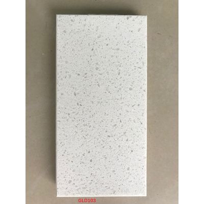 Crystal White Engineered Quartz Stone Slab