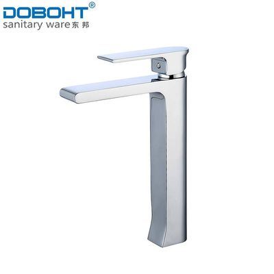 new design sanitaryware brass single handle chrome bathroom basin faucet mixer