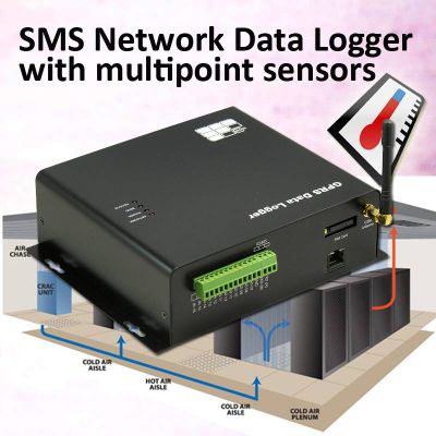 Multipoint Temperature SMS NET Logger