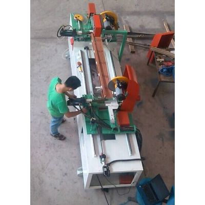 automatic double cutting machine for finished wooden venetian blinds