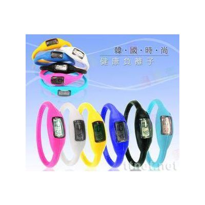 Silicone Anion LED Watch