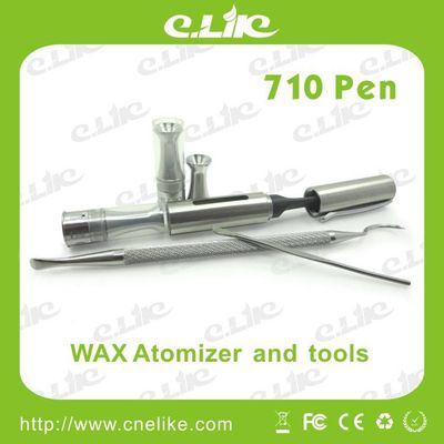 E-cigarette Wax atomizer for Different Colors 710 Pen