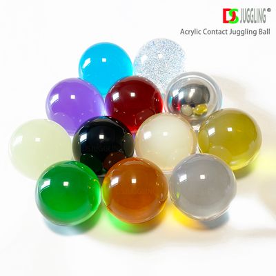 Dsjuggling Colorful Acrylic Magic Contact Juggling Balls - 2.95 Inch 75mm