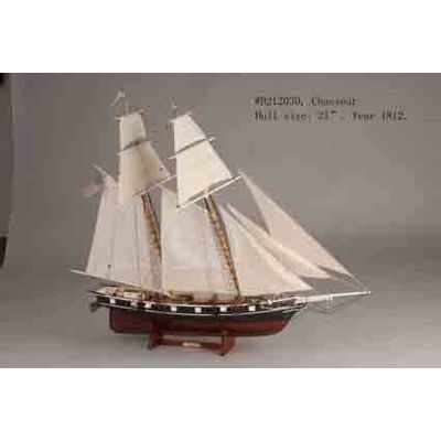 wooden ship model--Chasseur