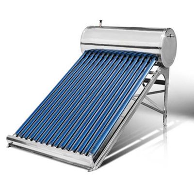 Low pressure solar water heater