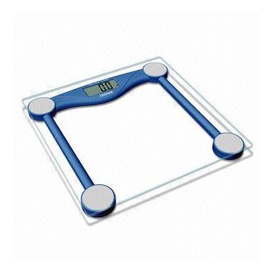 Digital Bathroom Scale with Step-on Technology and 6mm Safety Glass Platform