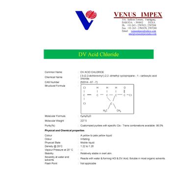 CYPERMETHRIC ACID CHLORIDE, DV Acid chloride
