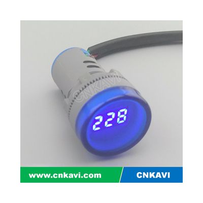 AC Digital Voltage Meter Voltmeter 22mm