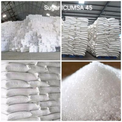 White refined sugar icumsa 45 (directly from the warehouses) usd$ 550 per mt