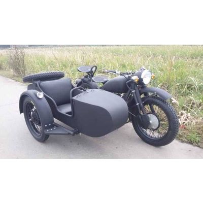 German grey color 750cc motorcycle sidecar