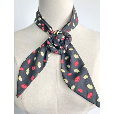 polyester printed tie