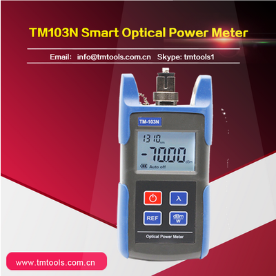 TM103N Mini Handheld Fiber Optical Power Meter (-50~+26dbm)