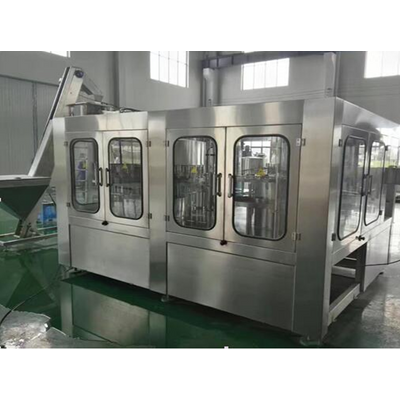 3 in 1 Carbonated Beverage Rinsing Filling Capping Equipment Line