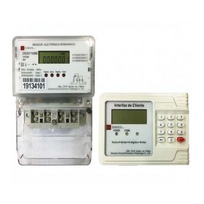DDSY1088 Single Phase Split Type Two Wire Postpaid Energy Meter