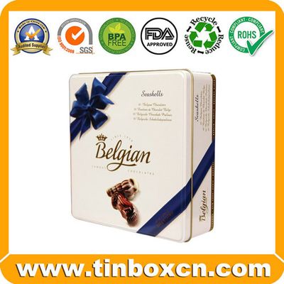 Sell tin chocolate can,tin chocolate box,chocolate tin packaging,food packaging box
