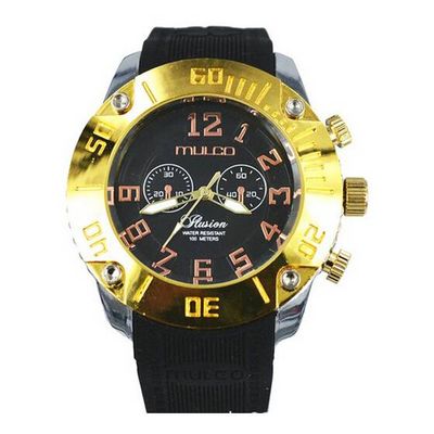 Fashion Mens Sport Silicone Mulco Watches Dial Analog Watch