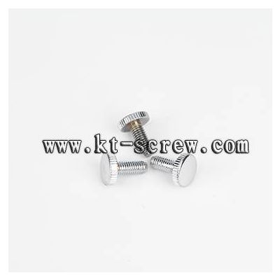 machine screw of hand tighten screw with shing head for water faucet