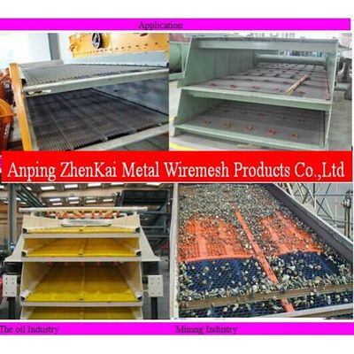 Hook/Double/Stainless Steel/Precrimped Crimped Wire Mesh/mine seiving wire mesh