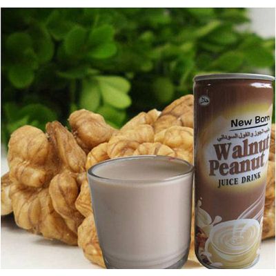 walnut peanut juice drink plant protein beverage