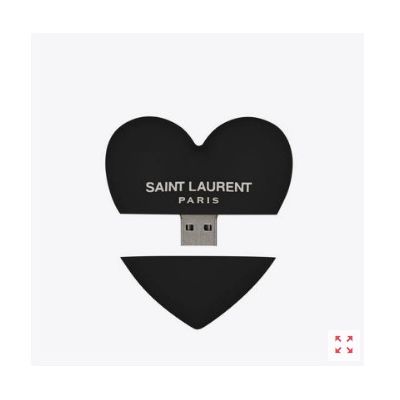 YSL Saint Laurent Heart Shape USB Flash Drive Best Corporate Gifts