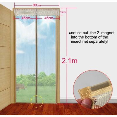 2011 new design magnetic door curtain