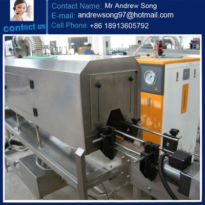Automatic steam heating shrink tunnel or oven/shrink wrapping machine