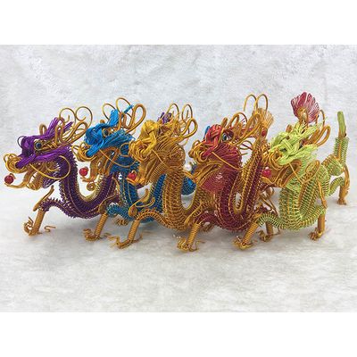 handmade wire craft dragon