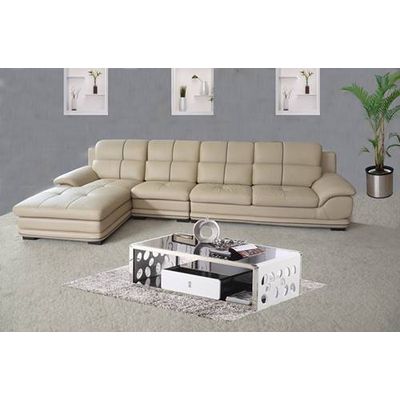 selling hotel reather sofa set H143