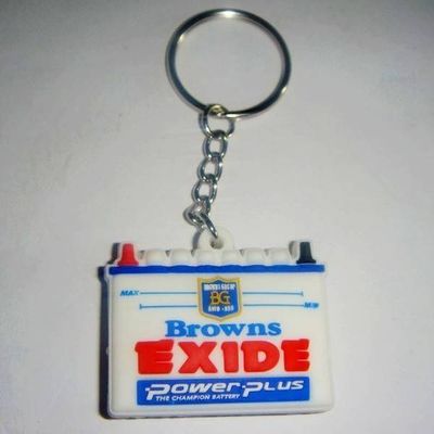 Promotional Double-sided Oil Bottle Keychain