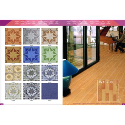 Vinyl flooring sheets suitable for indoor usage