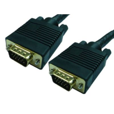 6FT SVGA Cable, HD15 Male / HD15 Male, Monitor Cable