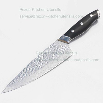 Premium High end Japanese Type Damask Kitchen Knife Chef's Knives