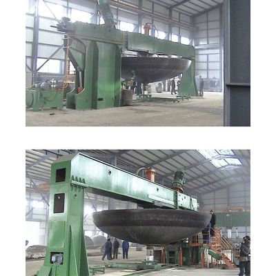 cold head flanging machine, flow forming machine,dished head spinning machine